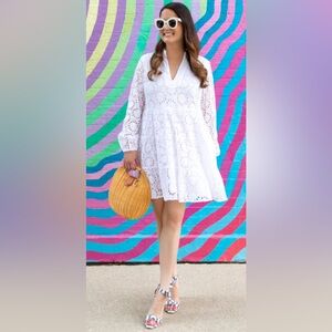 Sail to Sable white dress openwork XXXL 3XL party evening palm beach style